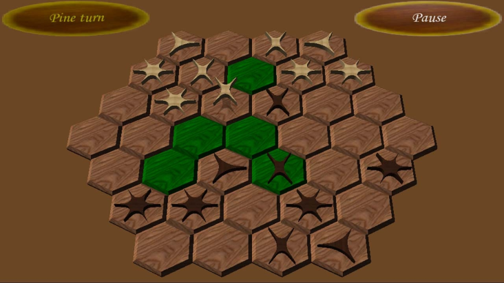 Hexicheckers Free screenshot