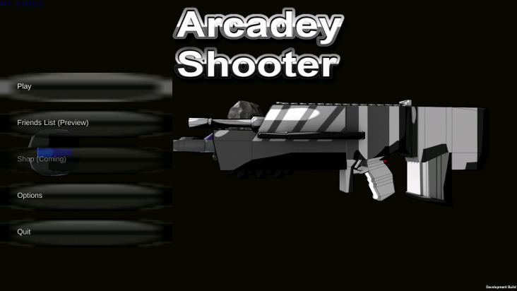 Arcadey Shooter: Alpha screenshot