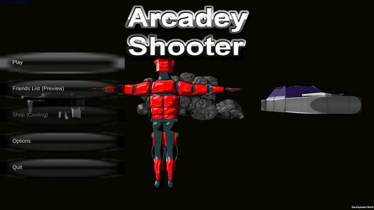 Arcadey Shooter: Alpha screenshot
