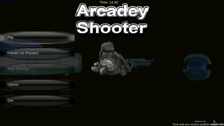 Arcadey Shooter: Alpha screenshot