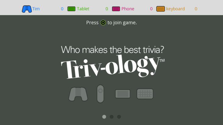 Triv-ology First-to-BUZZ! screenshot