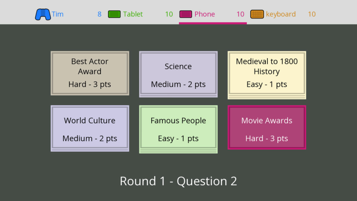 Triv-ology First-to-BUZZ! screenshot