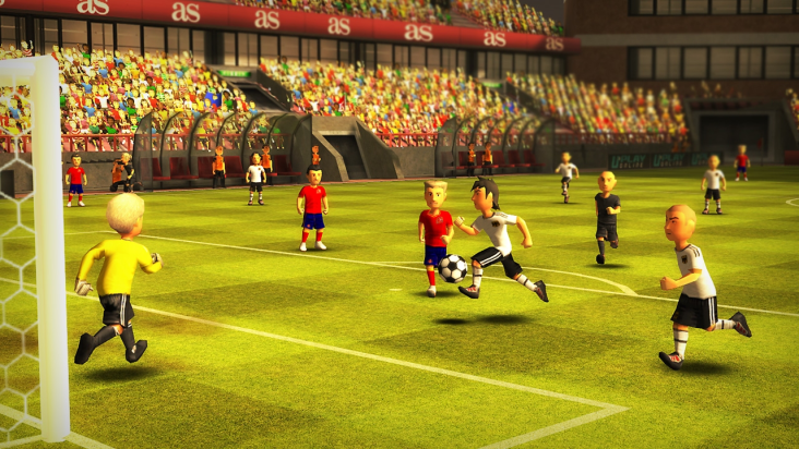 Striker Soccer Euro 2012 screenshot