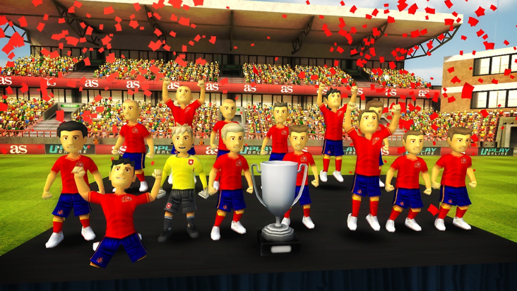 Striker Soccer Euro 2012 screenshot