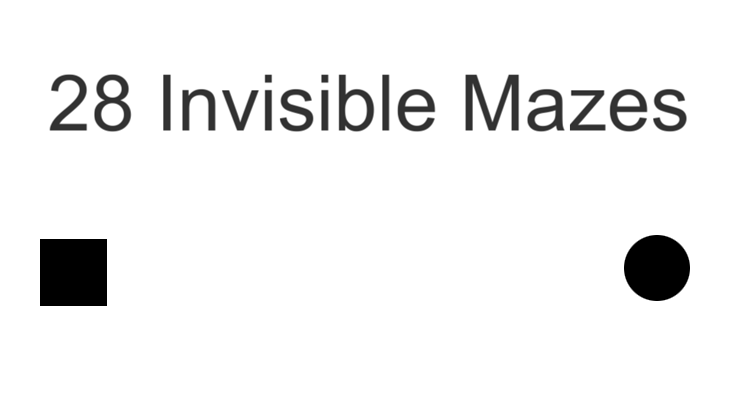 28 Invisible Mazes icon