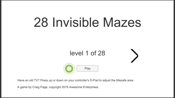 28 Invisible Mazes screenshot