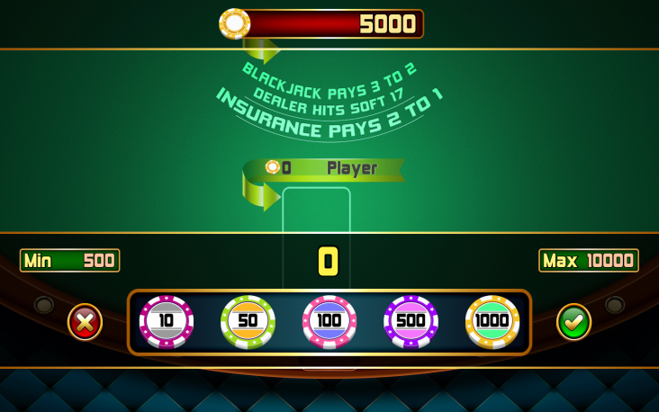Blackjack 21 screenshot