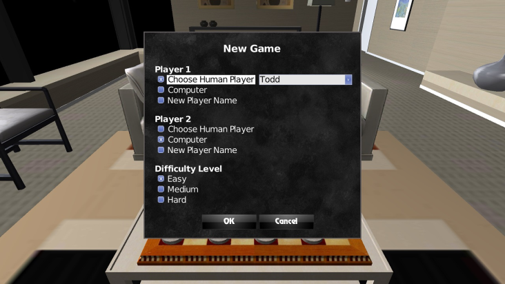 3D Checkers for OUYA screenshot