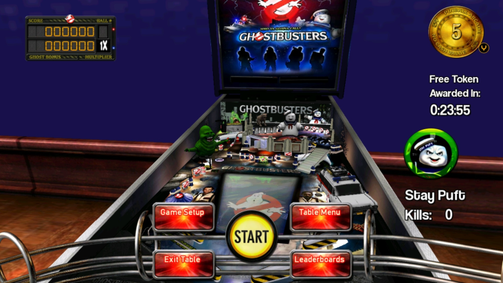 Ghostbusters Pinball screenshot