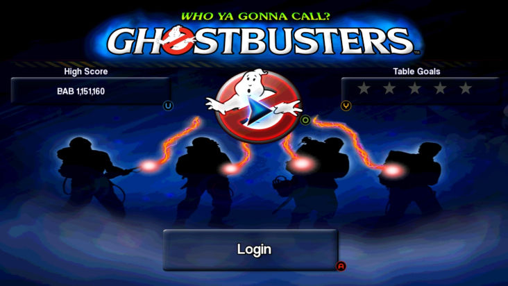 Ghostbusters Pinball screenshot